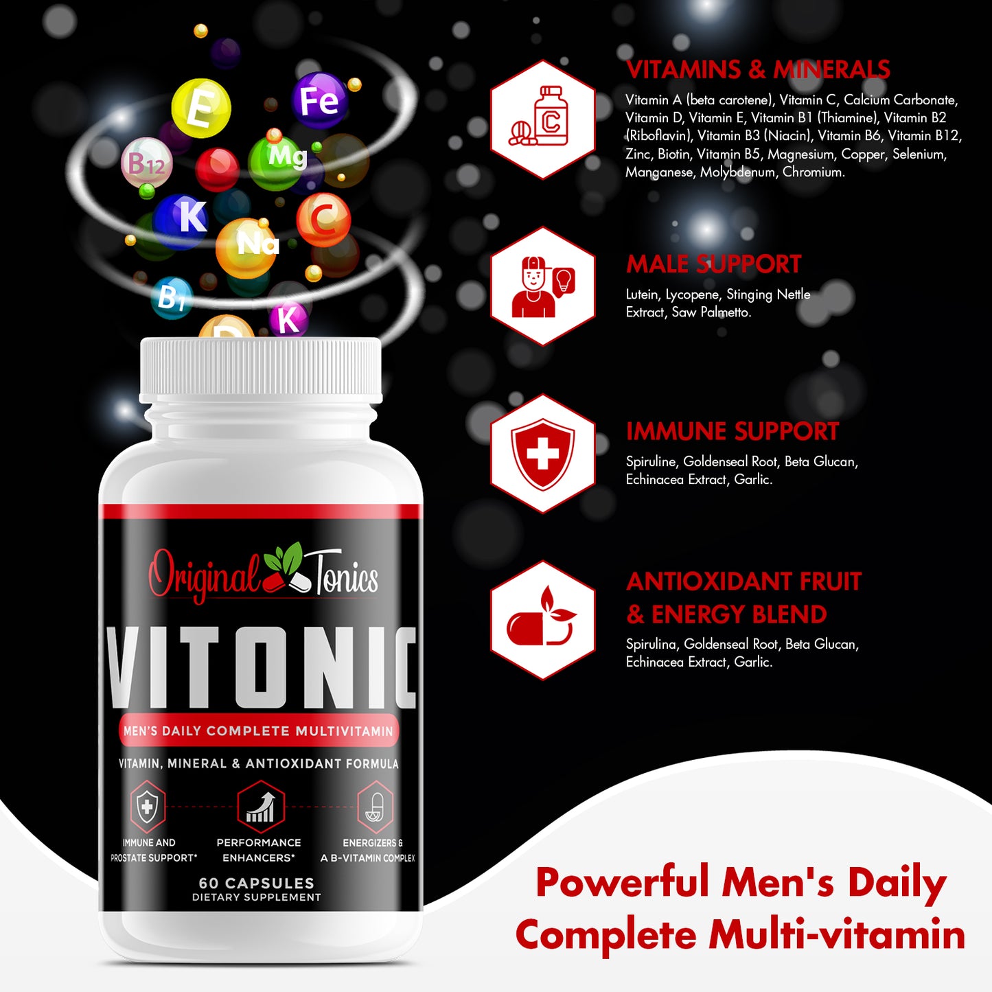 VITONIC-Men's Daily Complete Multivitamin